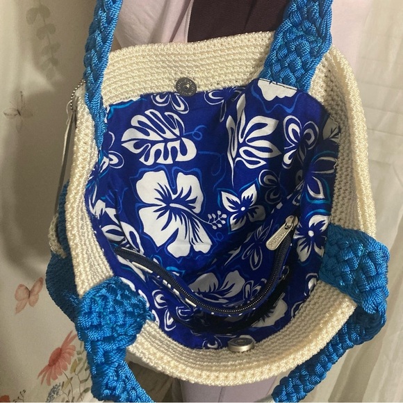 NWT SAK Purse - Blue and White - Picture 8 of 9